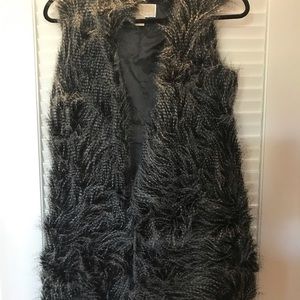 Michael Kors faux fur vest